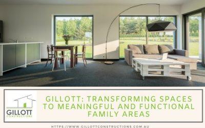 Gillott: Transforming spaces to meaningful and functional family areas