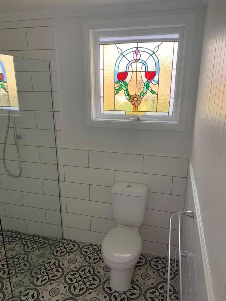 Textured Tiles - Bathroom Renovation in Warwick